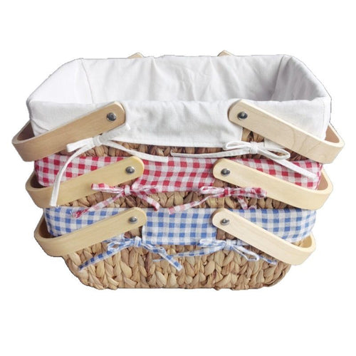 Natural Woven Storage Basket Bowlift