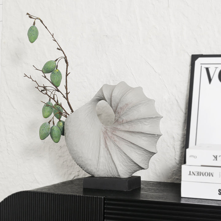 Nautical-Inspired Decorative Seashell Sculpture