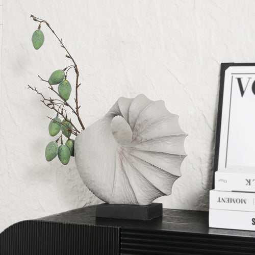 Nautical-Inspired Decorative Seashell Sculpture