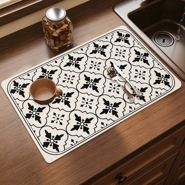 Elegant Kitchen Mat Bowlift