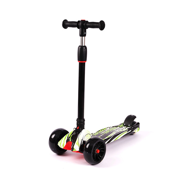 Colorful Graphic Kick Scooter Bowlift
