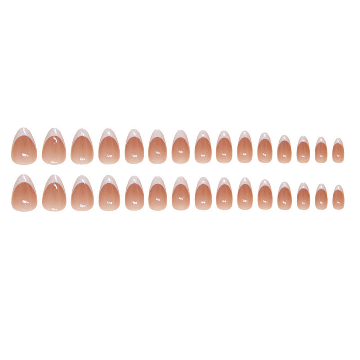 Marbled Gel Press-On Nail Art Bowlift