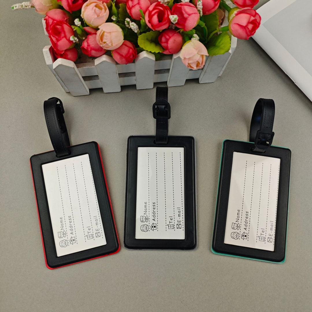 Unisex Luggage Tag with Humorous Message Bowlift