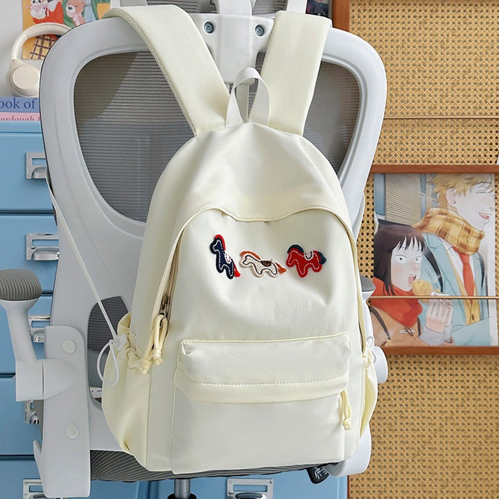 Cute Animal Embroidered Backpack