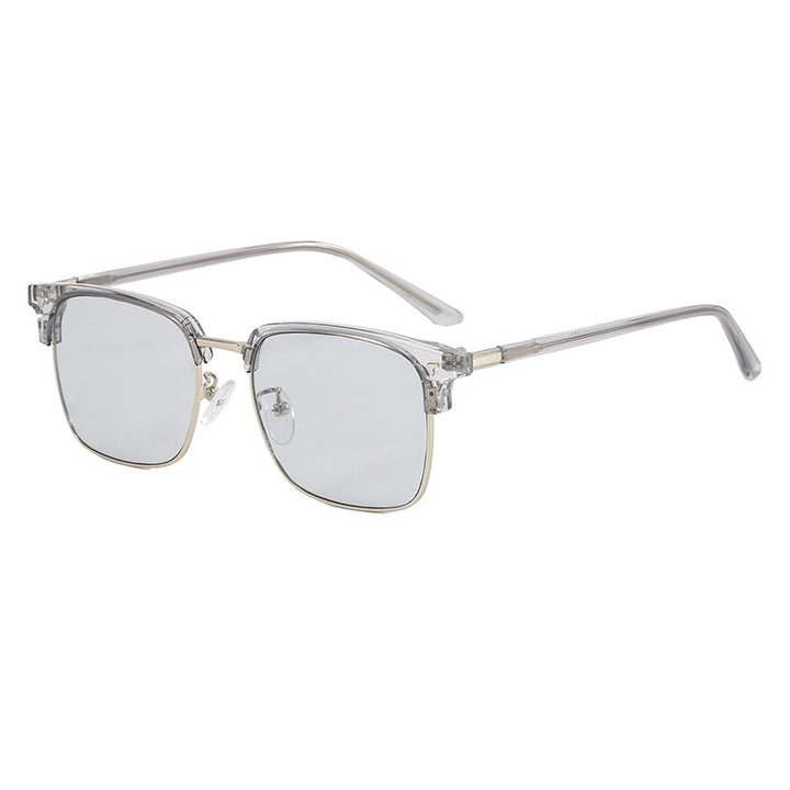 Ladies elegant square glasses with lightweight metal frame Bowlift