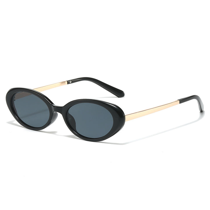 Retro-Inspired Oval Frame Sunglasses Bowlift 1787812326