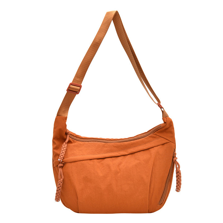 WoMulti-Pocket Lightweight Hobo Bag Bowlift