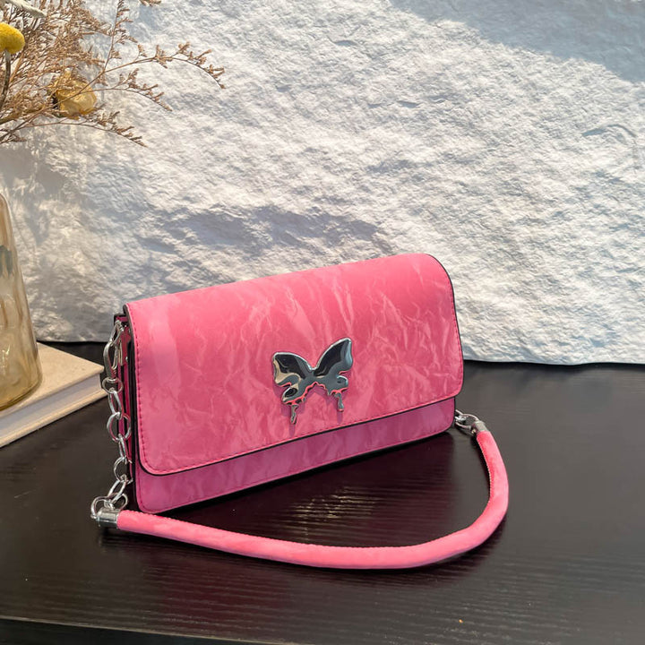 WoElegant Butterfly Accent Handbag Bowlift