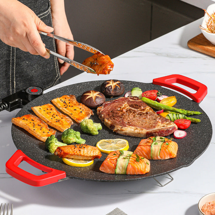 Kitchen Electric Griddle Bowlift