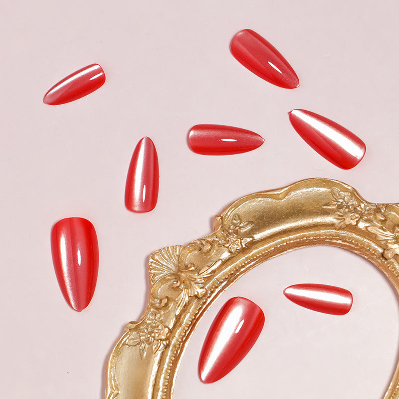 DIY Press-On Nail Set with Glossy Finish Bowlift