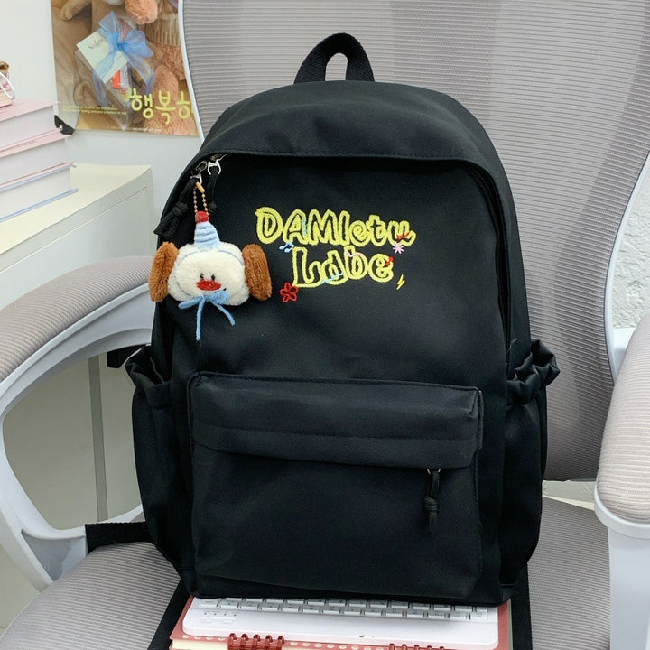 Creative Embroidered Backpack Bowlift