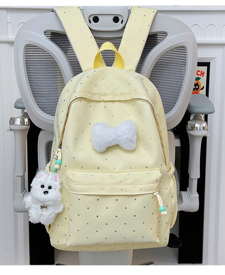 Backpack with Playful Design and Practical Storage Spaces Bowlift