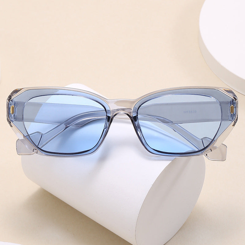 Women’s geometric designer sunglasses with distinctive frame Bowlift