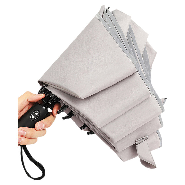 Women's automatic umbrella with ergonomic handle Bowlift