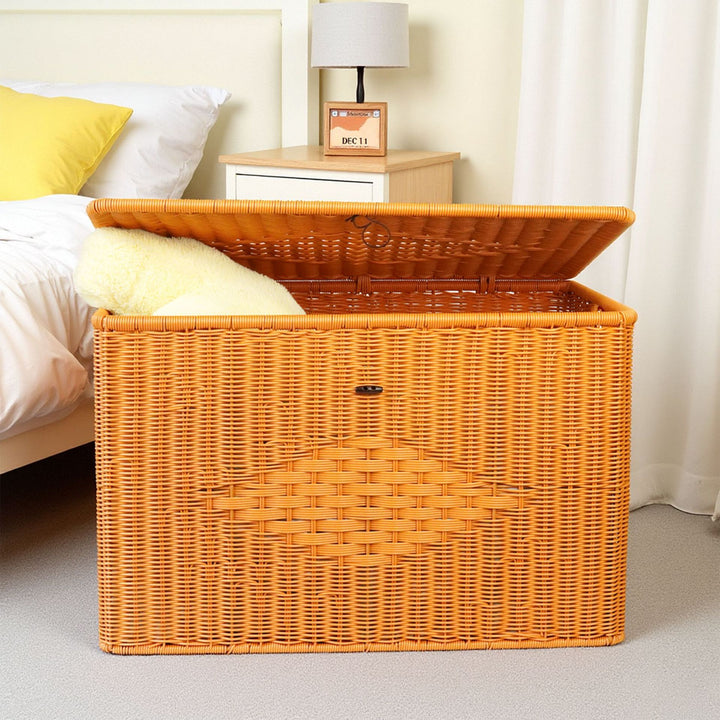 Large Woven Storage Chest Bowlift