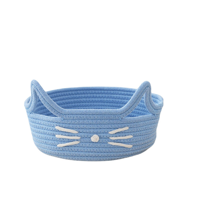 Women Playful Storage Basket in Cat Design Bowlift