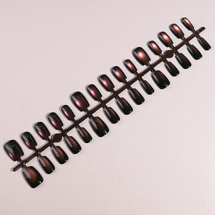 Artistic Gradient Press-On Nail Set Bowlift