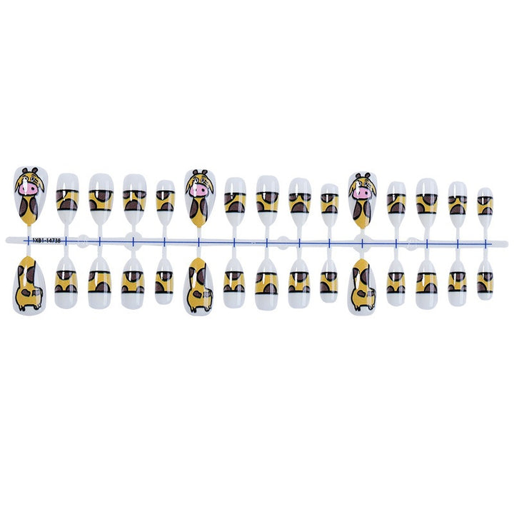 Creative Nail Art Set with Animal Design Bowlift