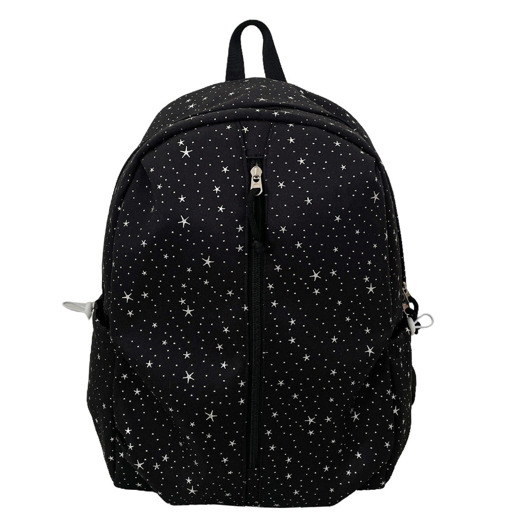 Star Patterned Backpack Bowlift