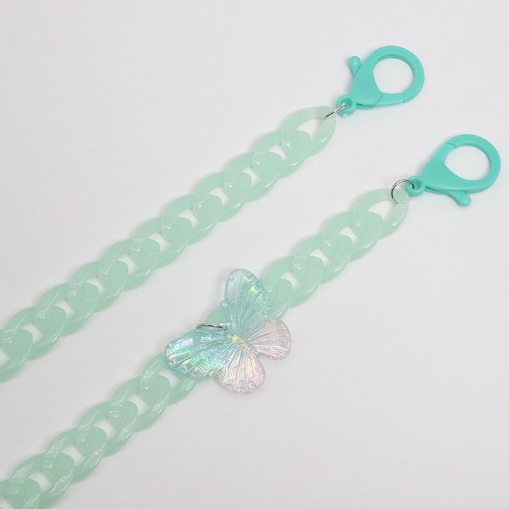 Decorative Butterfly Eyewear Chain Bowlift
