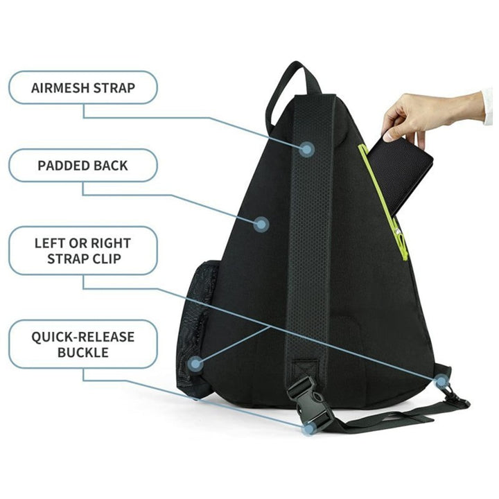 Sporty backpack with compartments for rackets and accessories Bowlift
