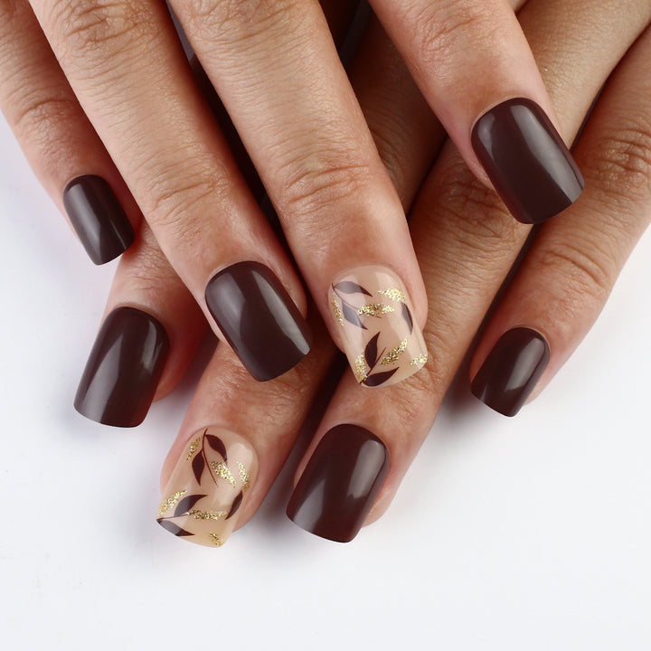Elegant Gel Nail Art Press-On Set Bowlift