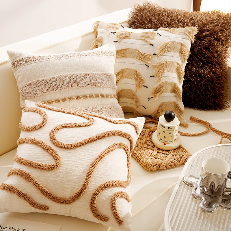 Ladies Structured Decorative Cushion Cover Bowlift