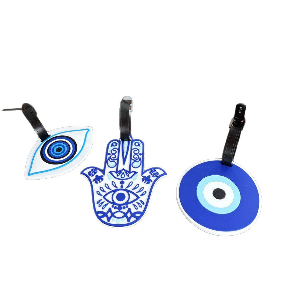 Hamsa Hand Luggage Tag Bowlift