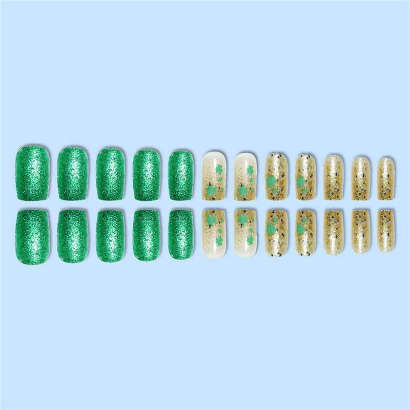 Glamorous Festive Press-On Nail Set Bowlift