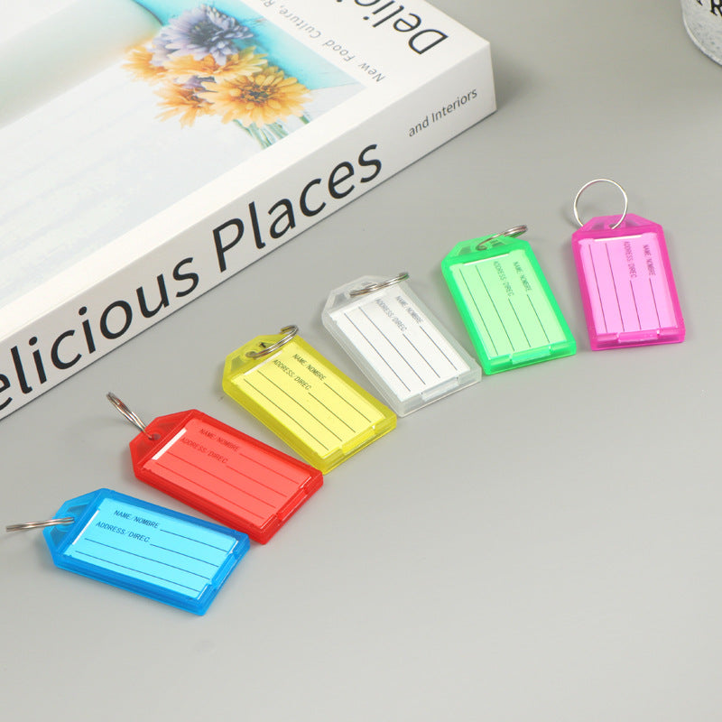 Unisex writable label tags Bowlift