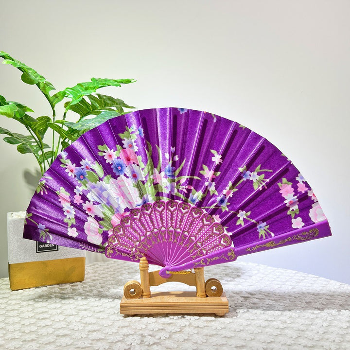 Ladies Folding Fan Bowlift