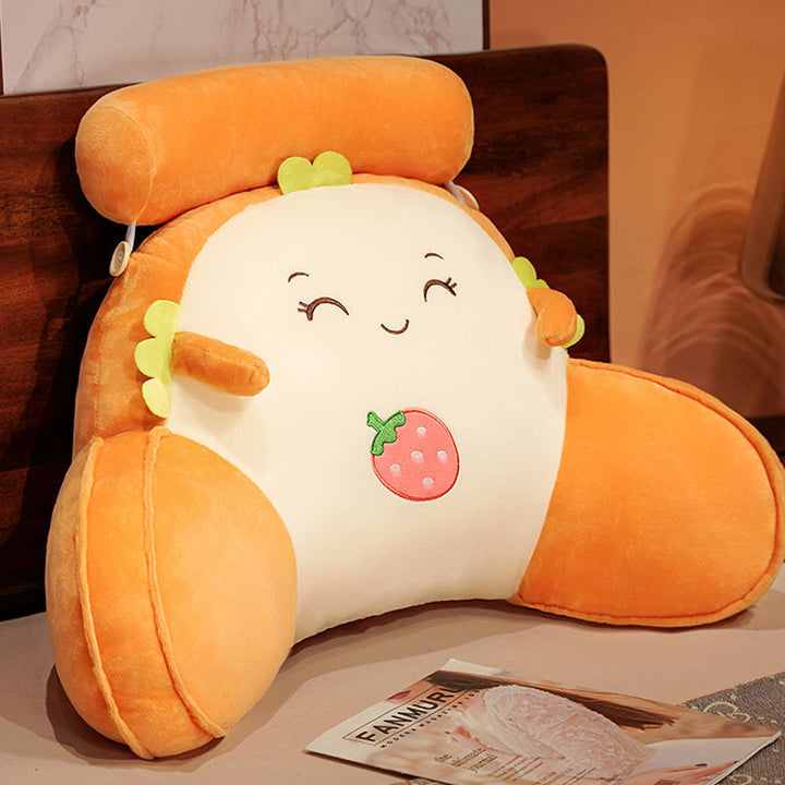 Plush pillow in avocado shape Bowlift