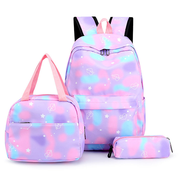 Colorful Multi-Piece Backpack Set Bowlift