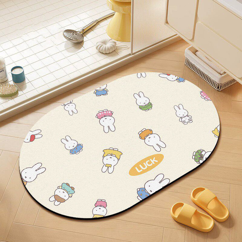 Cute Animal-Themed Entrance Mat
