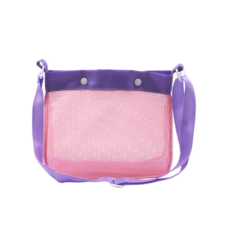 Practical Mesh Shoulder Bag Bowlift