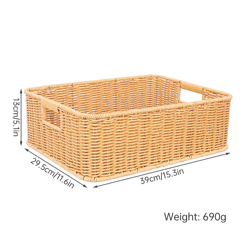 Handwoven Storage Box Bowlift