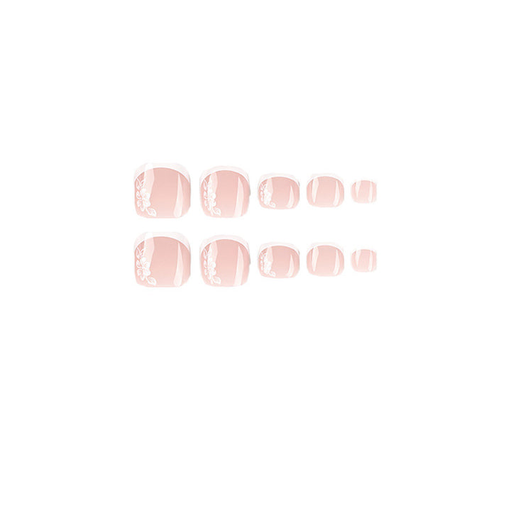 Floral Design Nail Art Tips Bowlift