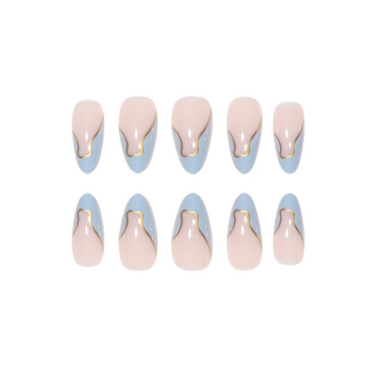 Stylish Decorative Press-On Nails Bowlift