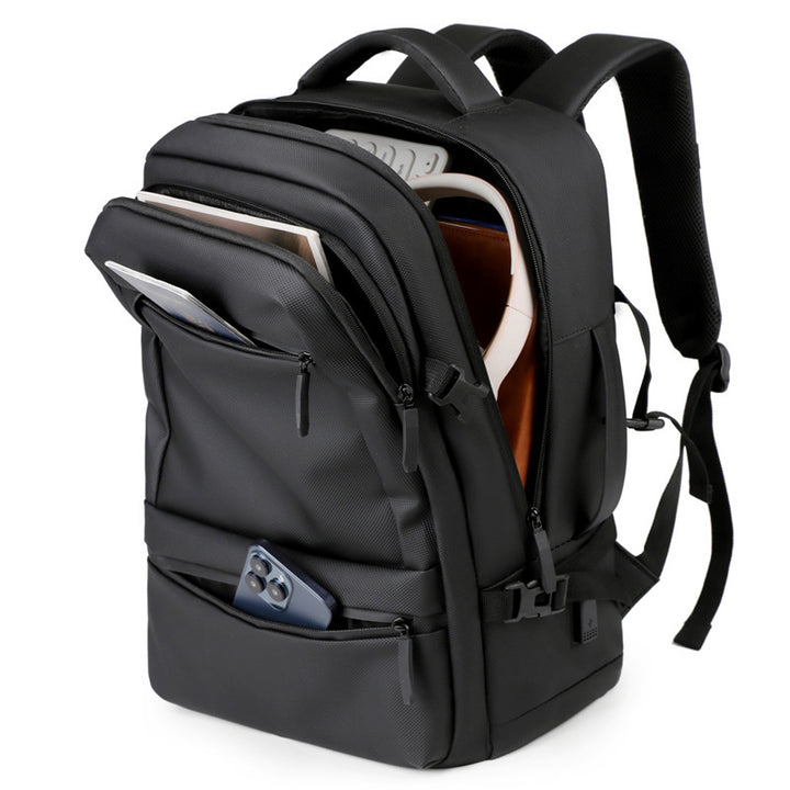 Tech-Ready Multi-Compartment Backpack Bowlift