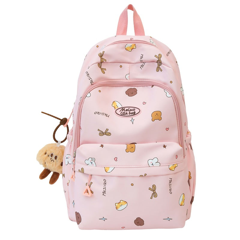 Cute Cartoon Character School Backpack Bowlift