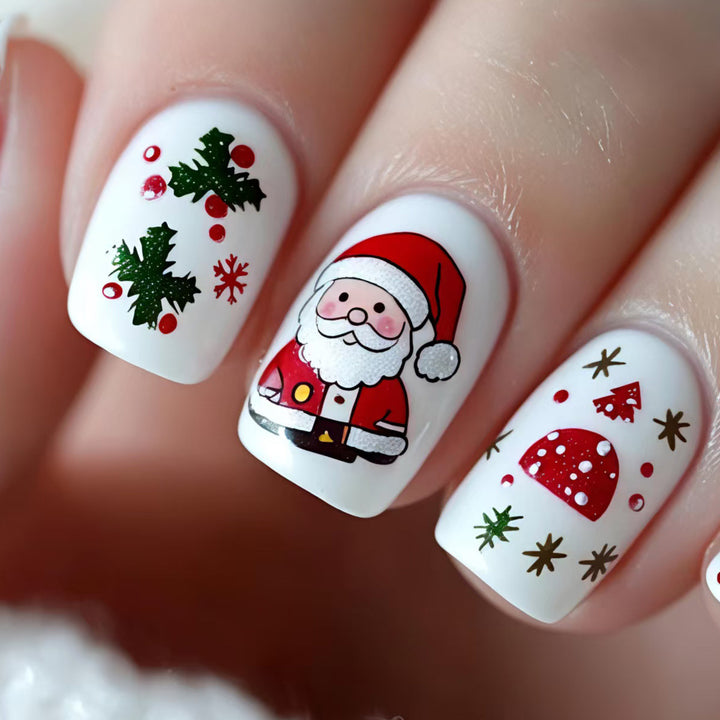Christmas Art Nails Bowlift