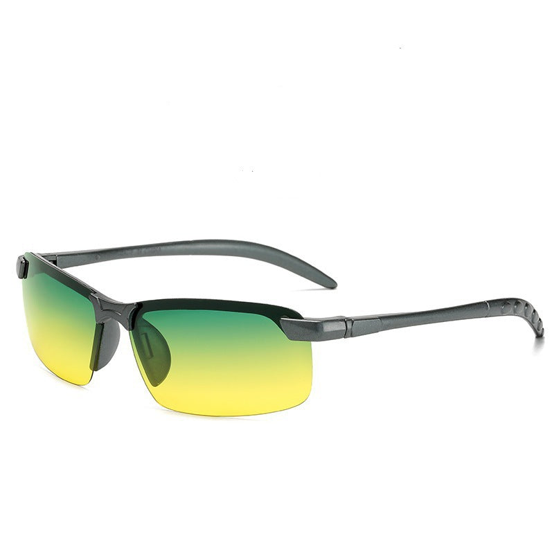 Men's sporty sunglasses with polarized lenses and flexible frame Bowlift
