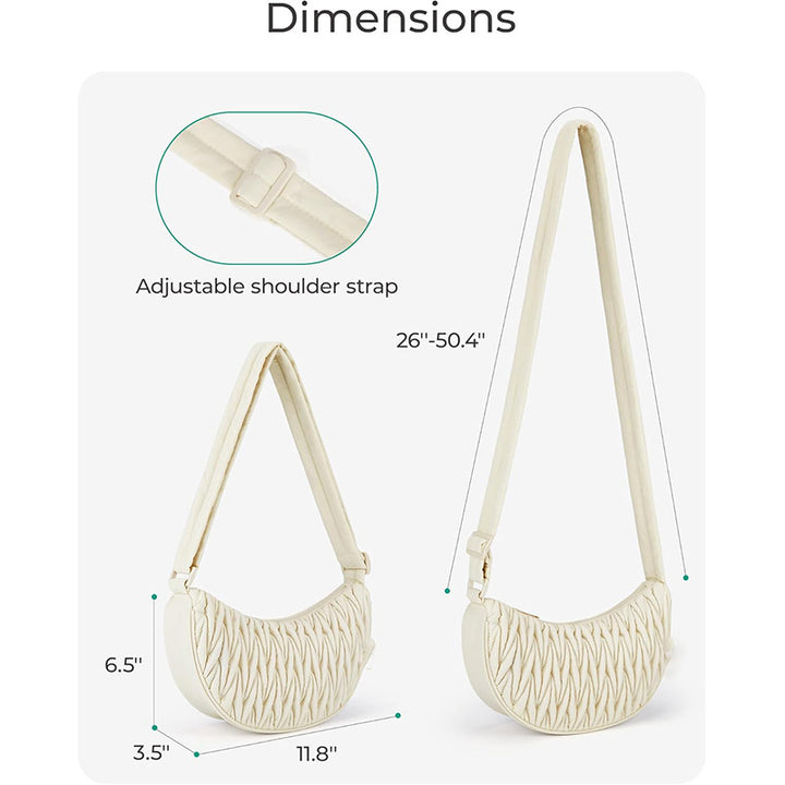 Fashionable shoulder bag with innovative quilted design Bowlift
