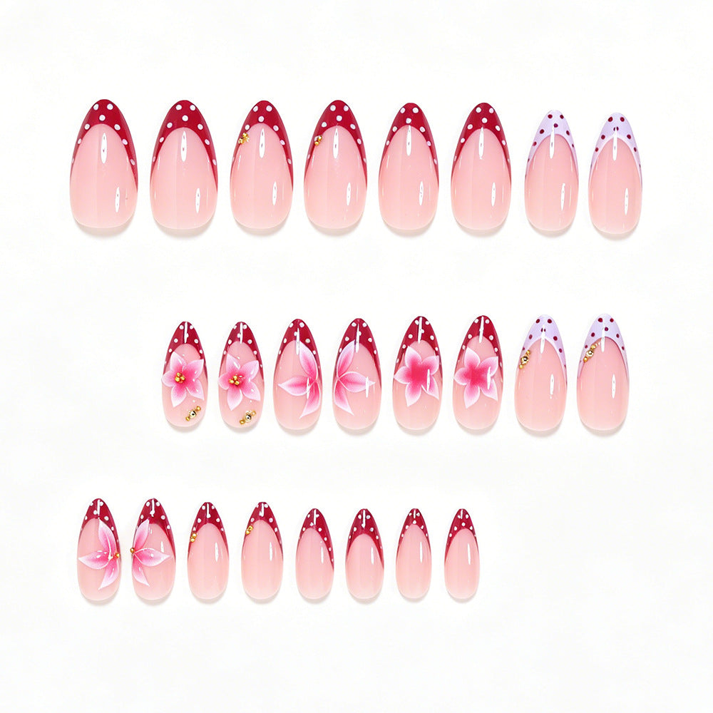 Floral Nail Art Bowlift