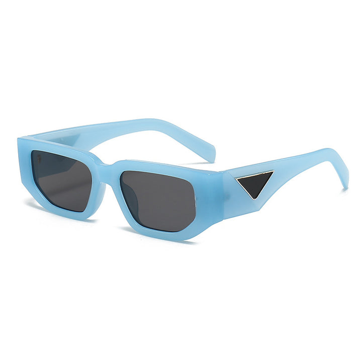 Women's Fashion Rectangle Sunglasses with Elegant Accents Bowlift