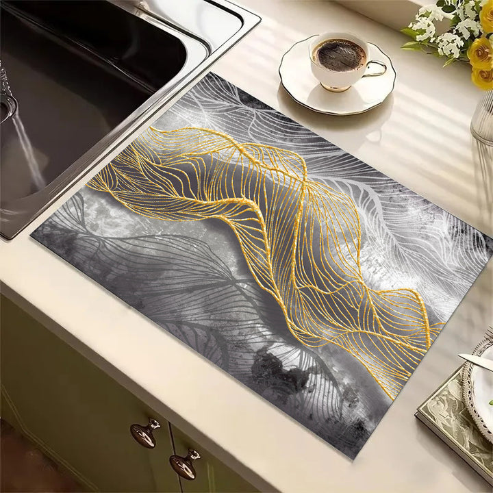 Abstract Geometric Dining Table Mat Bowlift