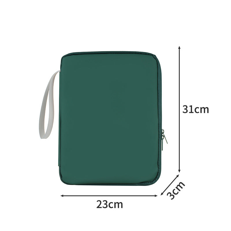 Slim Zip-Up Document Holder Bowlift