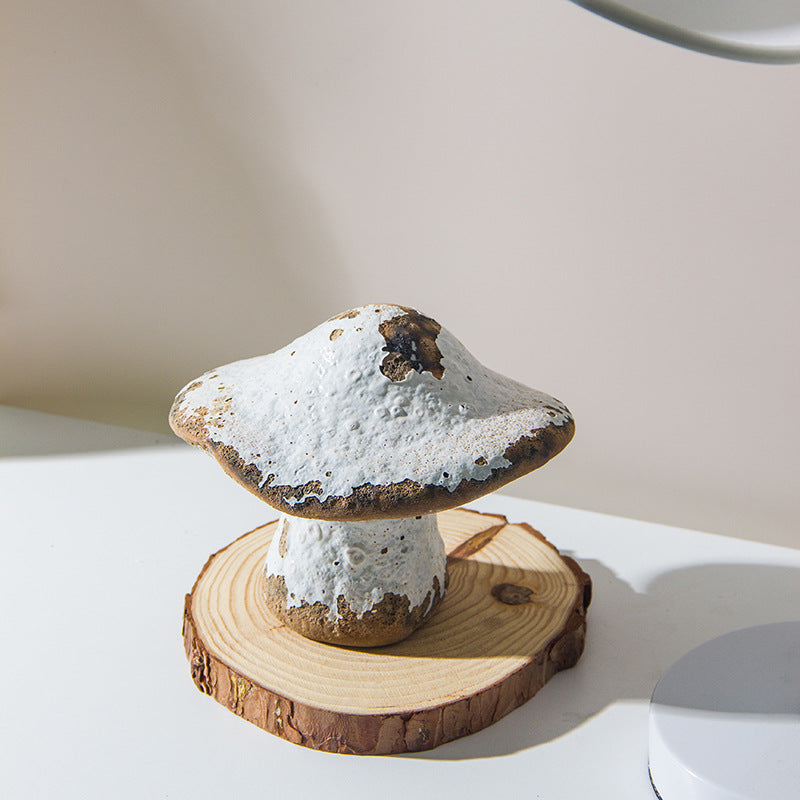 Artistic Mushroom-Shaped Decorative Figurine