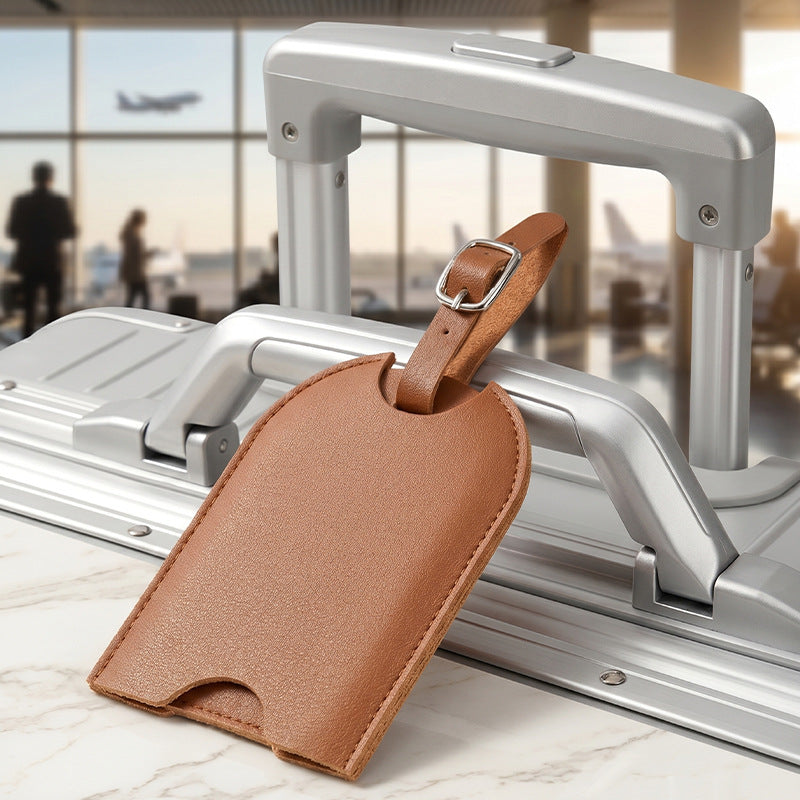 Leather Luggage Tag Bowlift