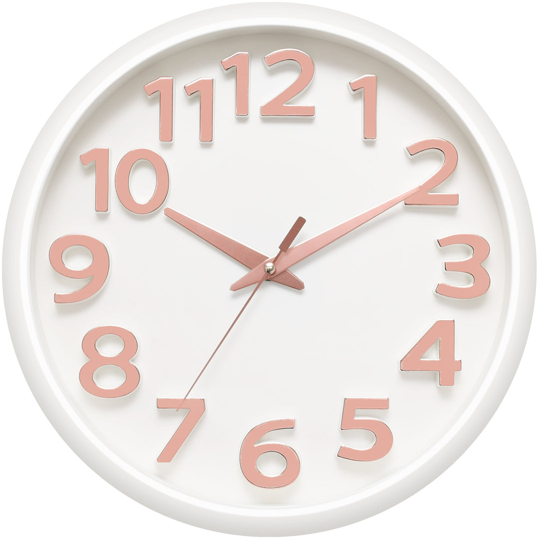 Wall clock in minimalist design Bowlift